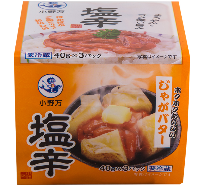 画像:いか塩辛 小分けパック120g（40g×3P）