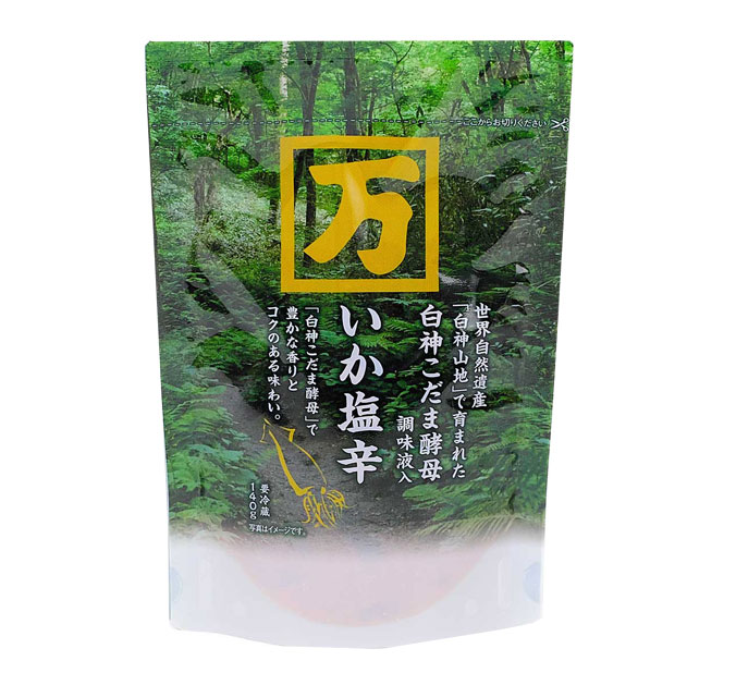 白神こだま酵母調味液入いか塩辛
